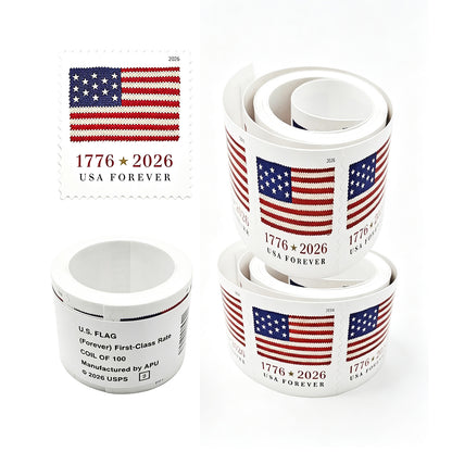 2026 USA Flag Forever Postage Stamps